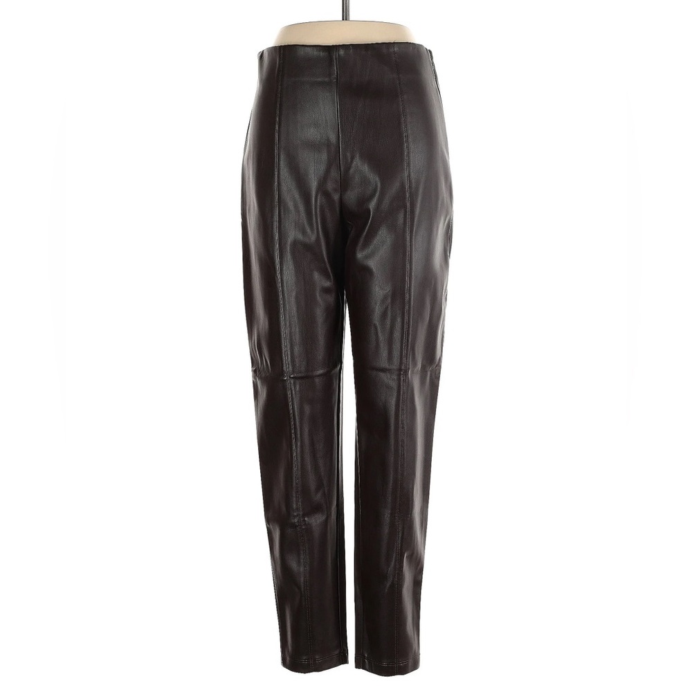 faux leather pants
